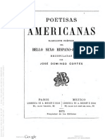 1875-José Domingo Cortés-Poetisas Americanas, Ramillete Poético Del Bello Sexo Hispano-Americano