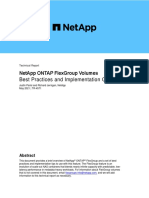 Netapp Ontap Flexgroup Volumes: Best Practices and Implementation Guide