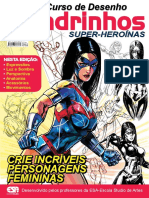 Guia Curso Básico de Desenho-Quadrinhos Super-Heroínas