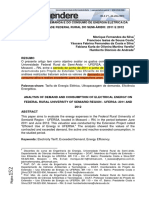 Análise Da Demanda e Do Consumo de Energia