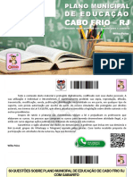 Simulado - Plano Municipal de Educação de Cabo Frio 2021