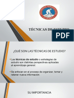 Tecnicas de Estudio