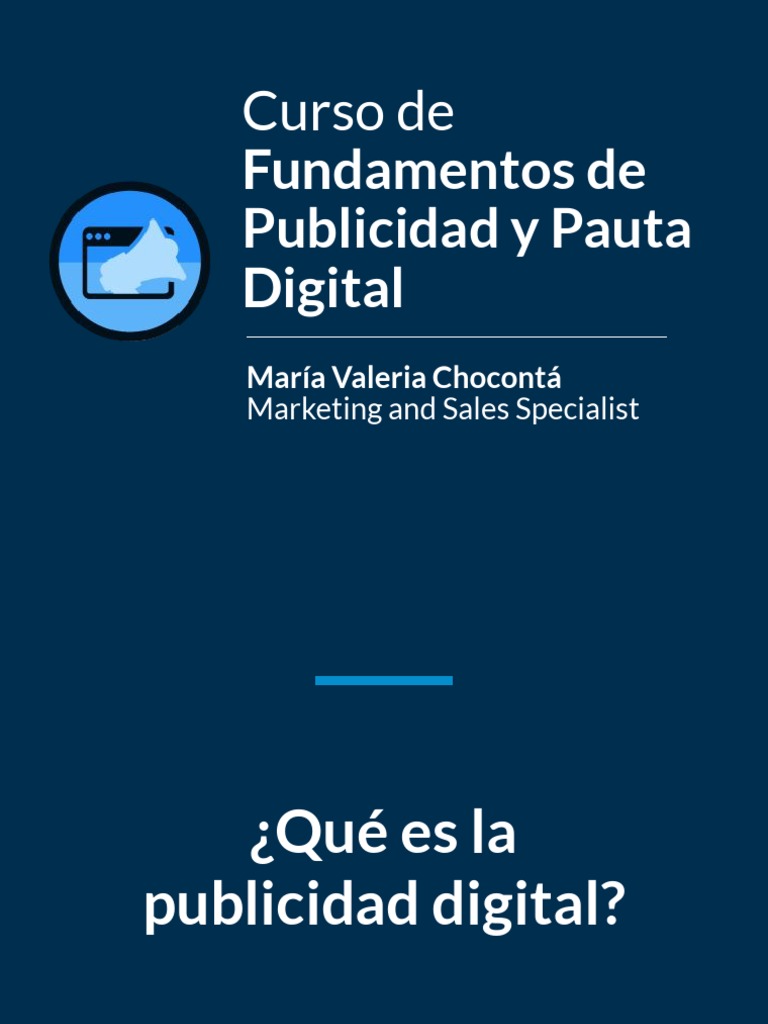 Curso de Publicidad Digital | PDF | Publicidad | Posicionamiento en ...