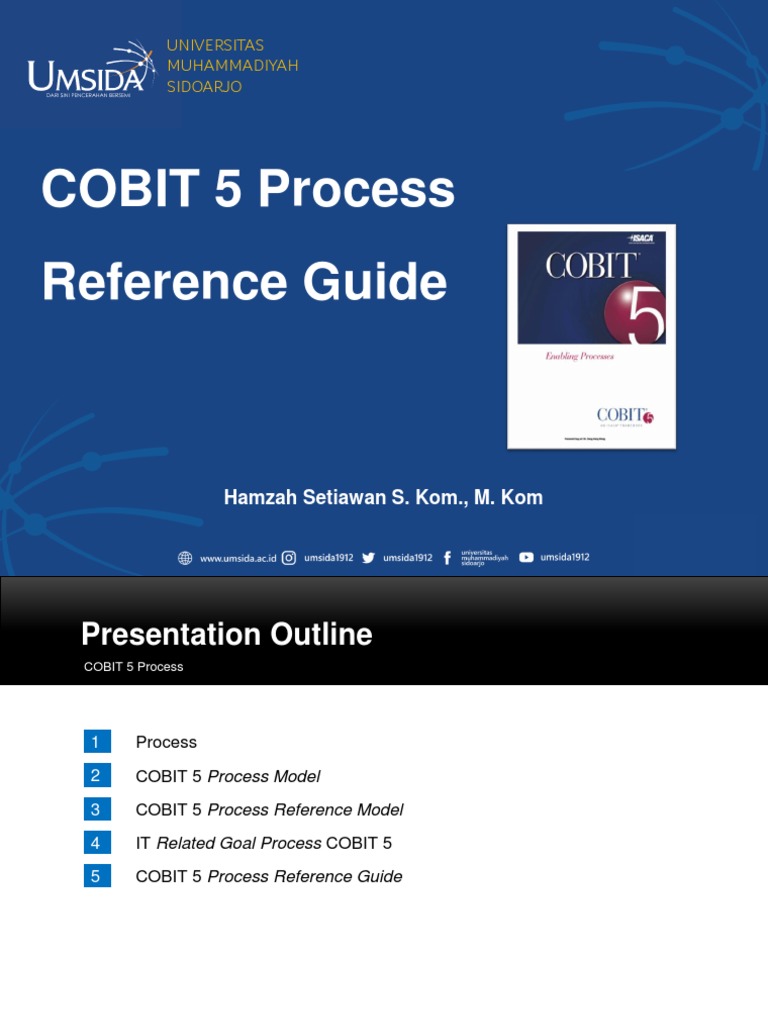 COBIT 5 Process Reference Guide | PDF | Performance Indicator | Cobit