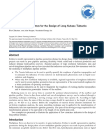 OTC-25283-MS Flow Assurance Indicators For The Design of Long Subsea Tiebacks