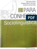 COELHO Et Al. para Conhecer Sociolinguística (Parte I)