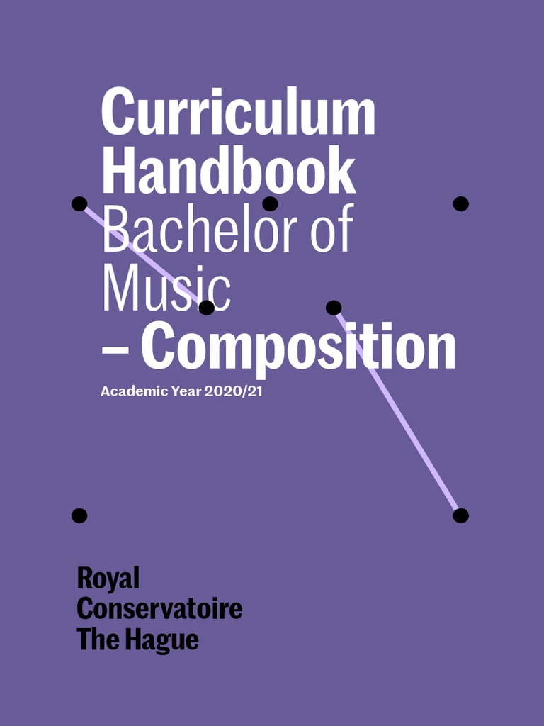 Curriculum Handbook Composition (The Hague) | PDF | Harmony | Singing