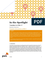 In The Spotlight: Transition To IFRS 17