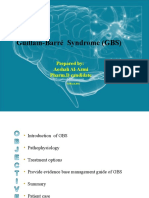 Guillain-Barré Syndrome (GBS) : Prepared By: Aeshah Al-Azmi Pharm.D Candidate