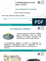 Codificación y Formas de Análisis de Resultados