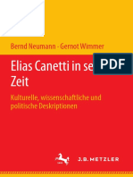 Elias Canetti in Seiner Zeit: Bernd Neumann Gernot Wimmer