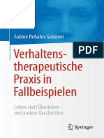 Verhaltens-Therapeutische Praxis in Fallbeispielen: Sabine Rehahn-Sommer