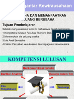 Memanfaatkan Ide Usaha