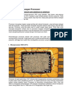 Sejarah Perkembangan Processor dari Generasi ke Generasi