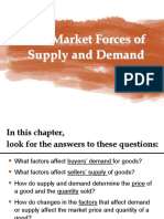ECOTRE330 Note No. 4 The Market Forces of Supply and Demand