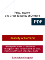 Demand and Supply Elasticity