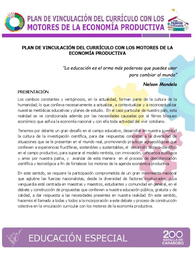 Educacion Especial | PDF | Plan de estudios | Institución