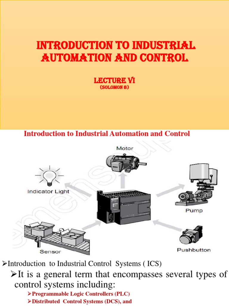Automation and Control Fundamentals: An Introduction to Industrial ...