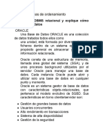 Técnicas de Ordenamiento