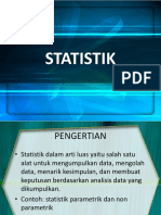 Pengertian STATISTIK