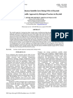 Implementasi Pendekatan Saintifik Guru Biologi SMA Di Boyolali Implementation of Scientific Approach by Biological Teachers in Boyolali