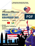 Buku Program Majlis Perasmian Hari Kebangsaan 2021