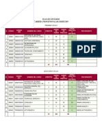 Plan de Estudio - Derecho