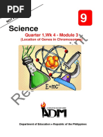 Sci9 - Q1 - M3 - Location of Genes in Chromosomes - V5