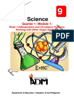 Sci9 - Q1 - M1 - Respiratory & Circulatory Systems Working With Other Systems - V5