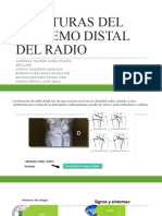 Fracturas Del Extremo Distal Del Radio