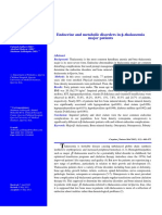 Endocrine and metabolic complications in b thalasemia major