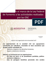 1.- El marco de la Ley federal de fomento ok