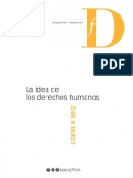 Beitz, Charles R.- La Idea de Los Derechos Humanos