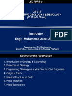 Lecture - 1 Introduction To Engg. Geology & Seismology