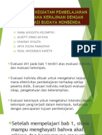 Evaluasi Kegiatan Pembelajaran Wirausaha Kerajinan Dengan Inspirasi Budaya