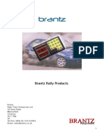 Brantz Rally Meter Manuals SM