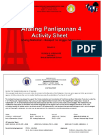Mapa-Tao Activity Sheet in Araling Panlipunan 4