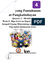 EPP4 - q3 - Mod8 - Mga Gawi Na Dapat o Hindi Dapat Isaugali - v2