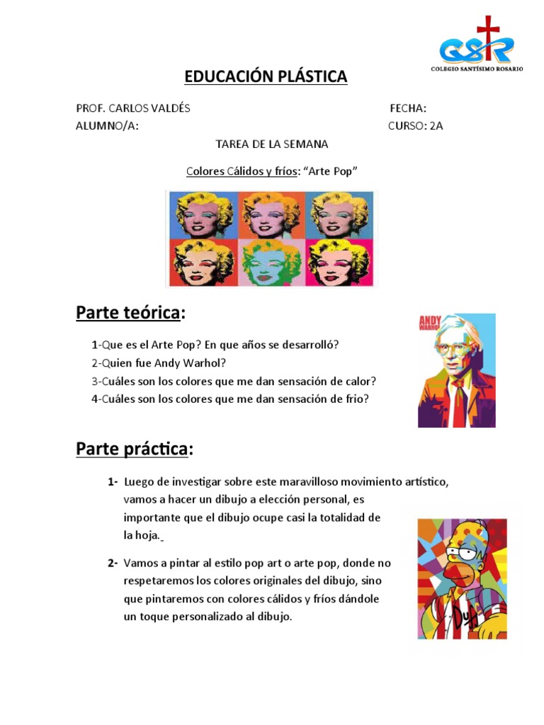 Clase Colores Calidos y Frios para Imprimir | PDF | Color | Temperatura