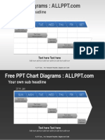 Project Timeline PPT Diagrams Widescreen