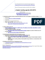 Meeting Agenda 4-4-11