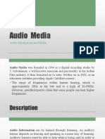 14 Audio Information and Media