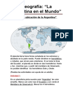 Geografía La Argentina en El Mundo
