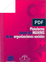 Plataforma Desde Las Mujeres de Las Osbs 2000