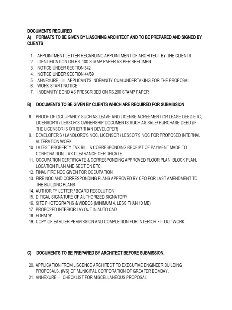 MMRDA Approval PDF Lease Architect