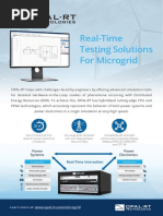 Real-Time Testing Solutions For Microgrid: Learn More at