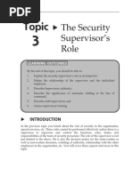 Download Topic 3 The Security Supervisors Role by Pok Cik SN52194241 doc pdf