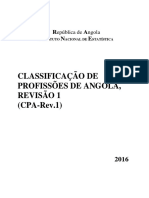 Classificao Nacional Das Profisses de Angola Reviso 1