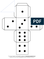 Dice Template