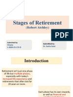 Stages of Retirement, Robert Atchley